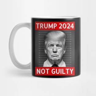 TRUMP NOT GUILTY. Mug